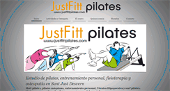 Desktop Screenshot of justfittpilates.com