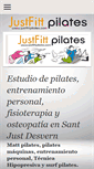 Mobile Screenshot of justfittpilates.com